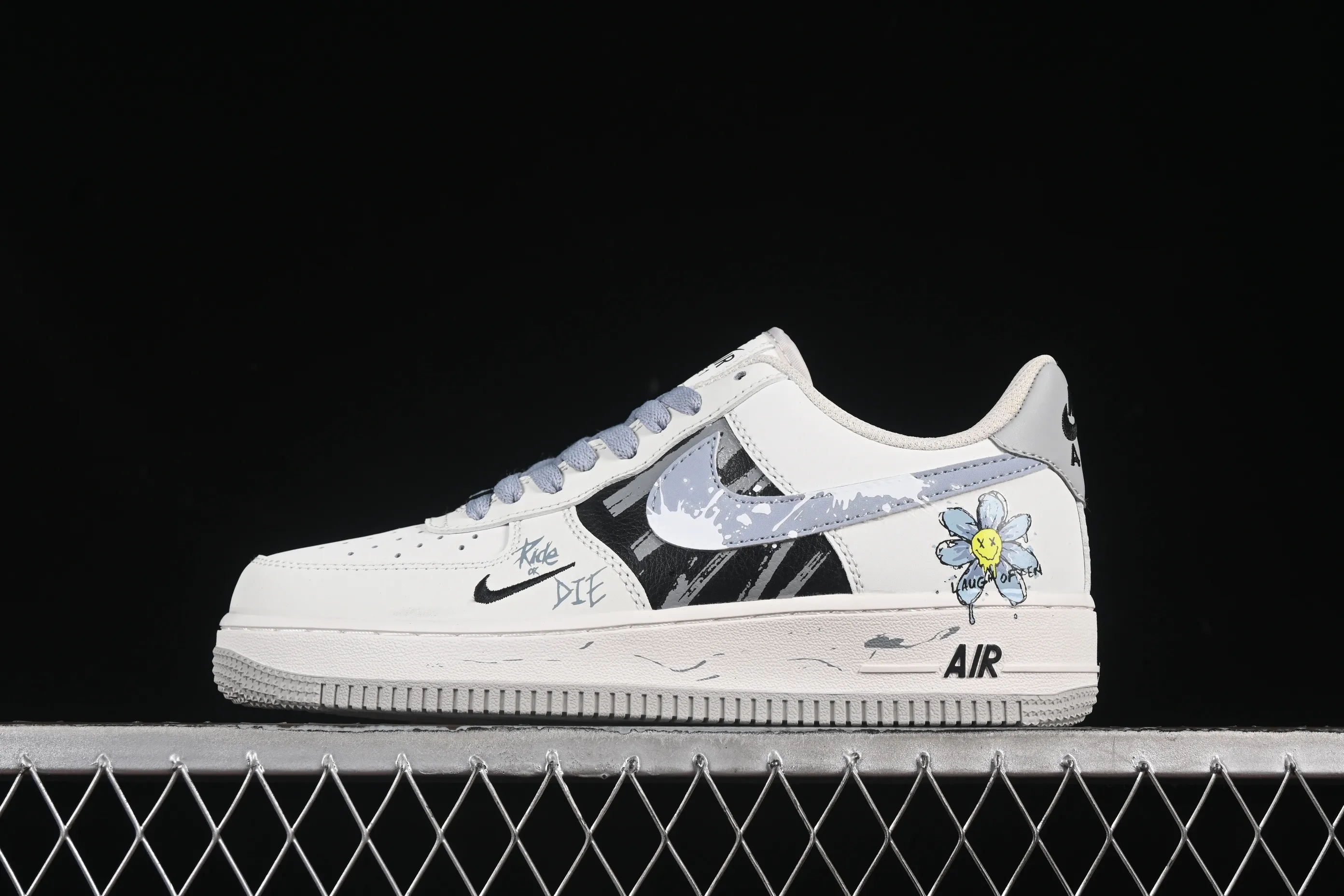 All Categories Nk Air Force 1 Air Force Series Nk Air Force 1 Low Air Force Low Nike Air Force 1'07 Low "Little Blue Flower" 520 Series Limited Little Blue Flower Air Force One Low Casual Shoes FB1893-888